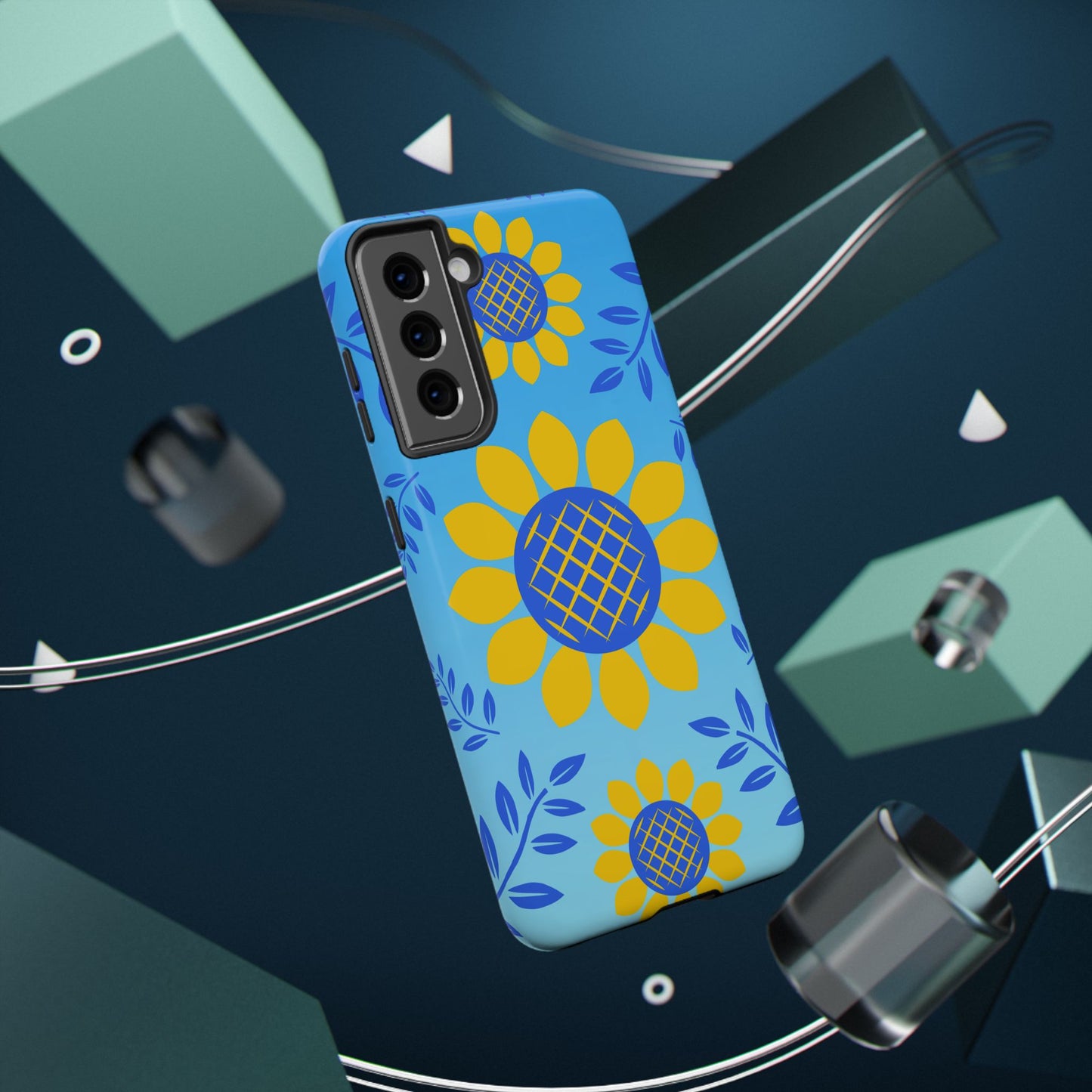 Sunflower Love Impact-Resistant Phone Case