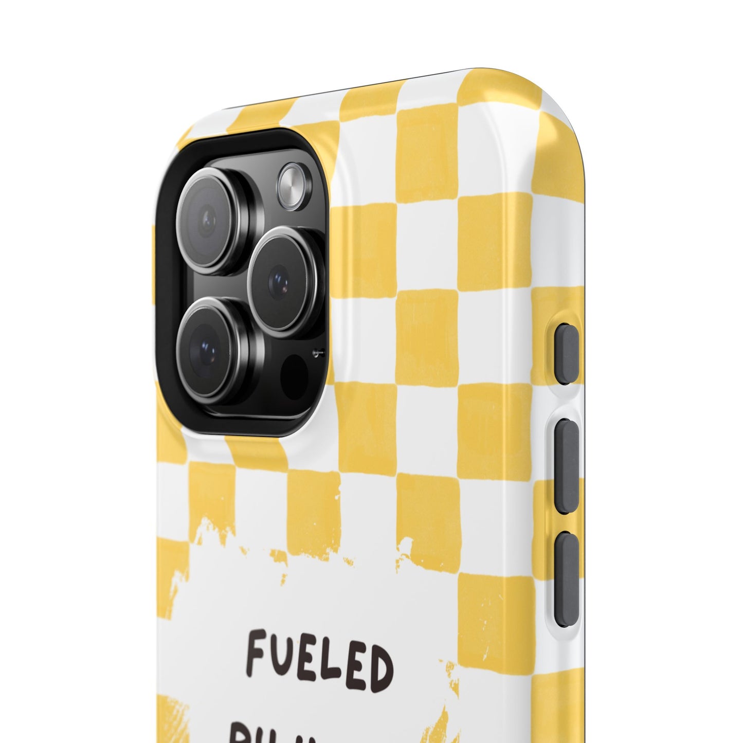 Fueled By Happy Thoughts Impact-Resistant Phone Case