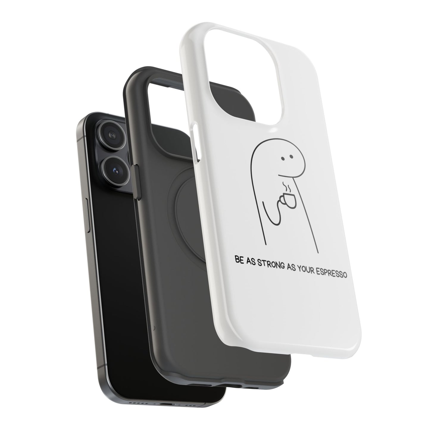 Funny Espresso Impact-Resistant Phone Case