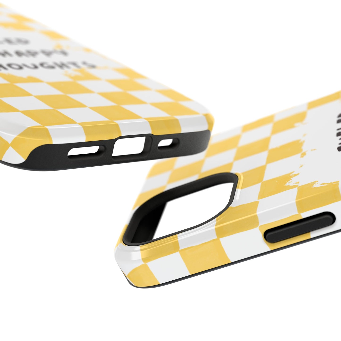 Fueled By Happy Thoughts Impact-Resistant Phone Case