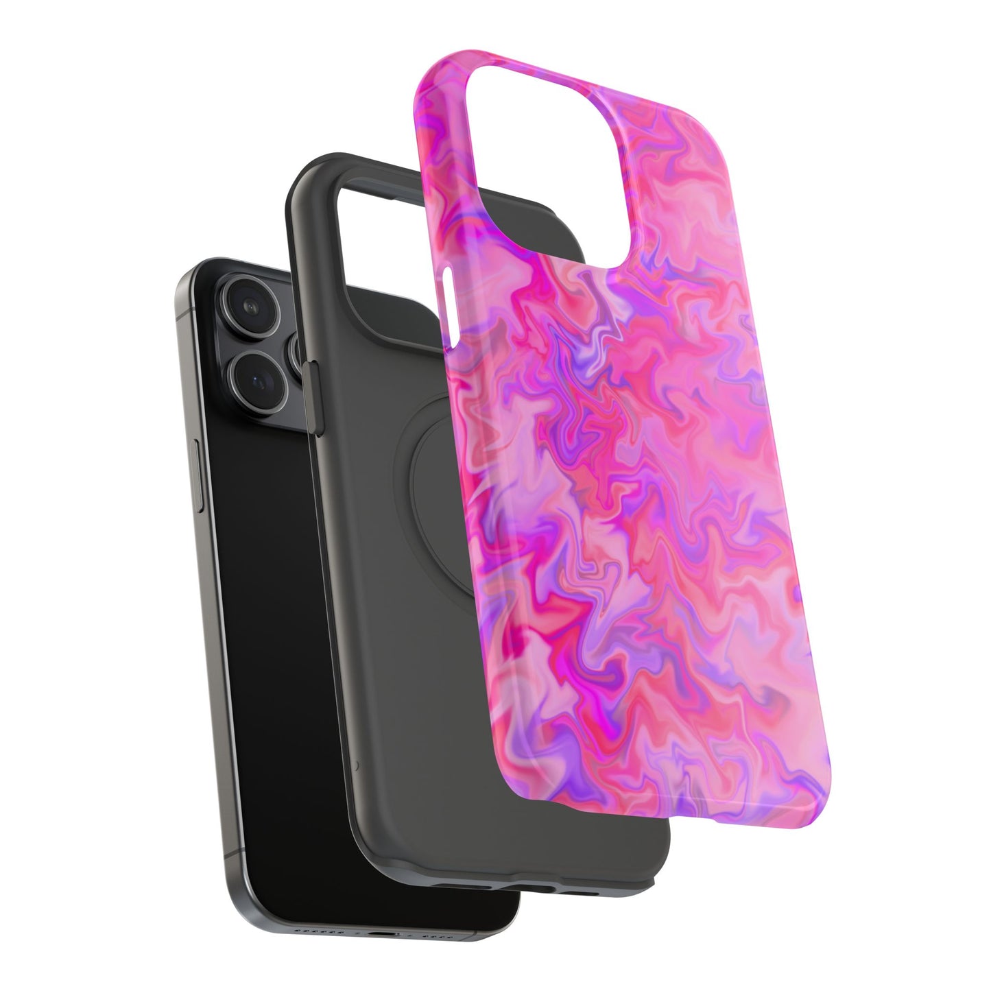 Hot Pink Fantasy Impact-Resistant Phone Case