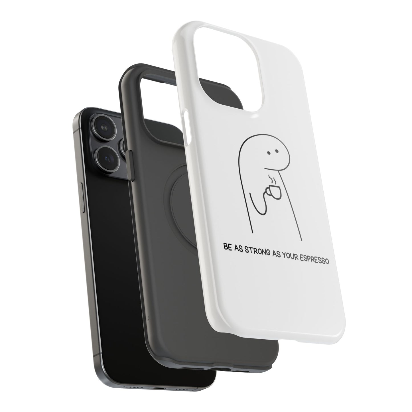 Funny Espresso Impact-Resistant Phone Case