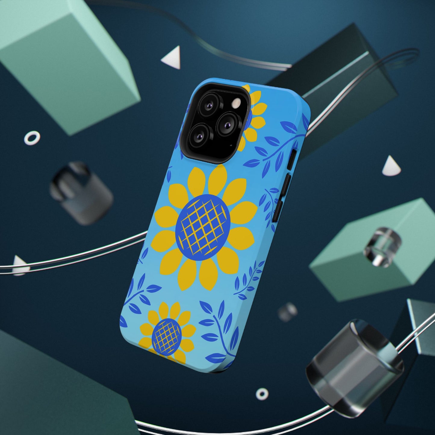 Sunflower Love Impact-Resistant Phone Case