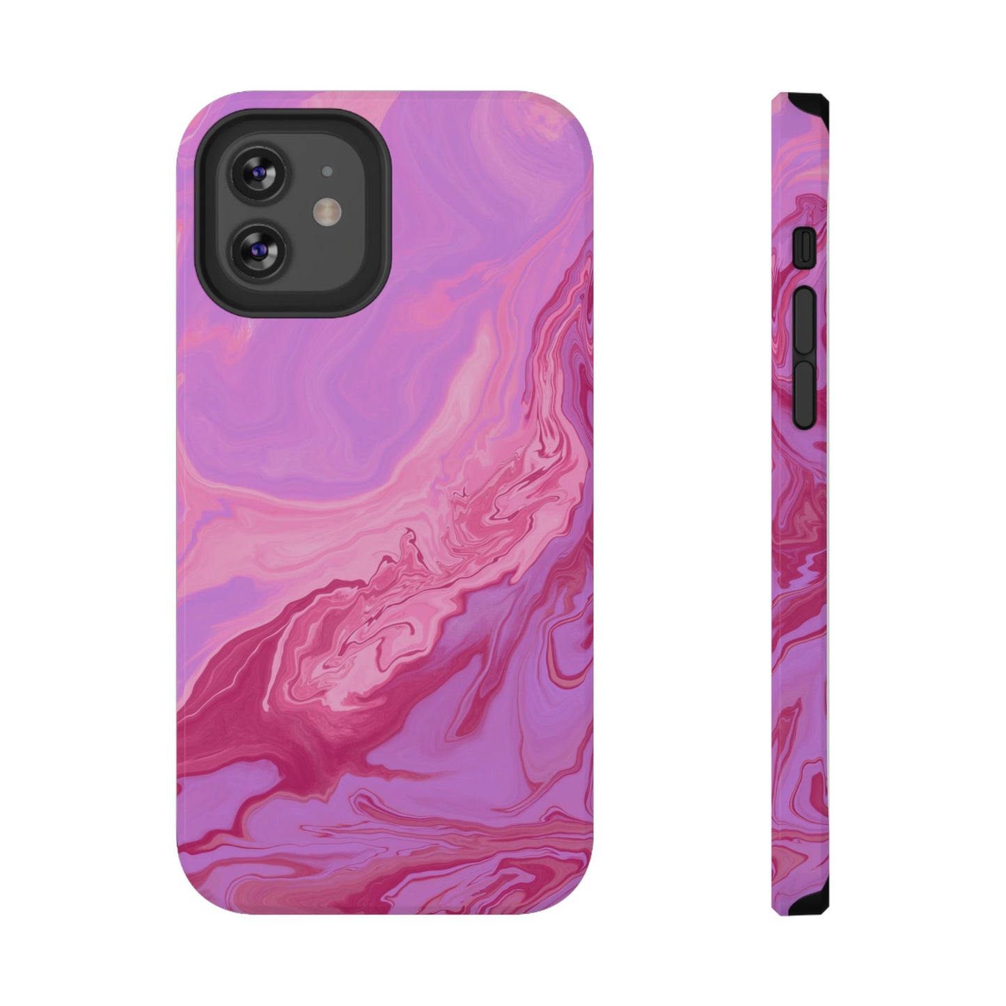 Pink Sunset Impact-Resistant Phone Case