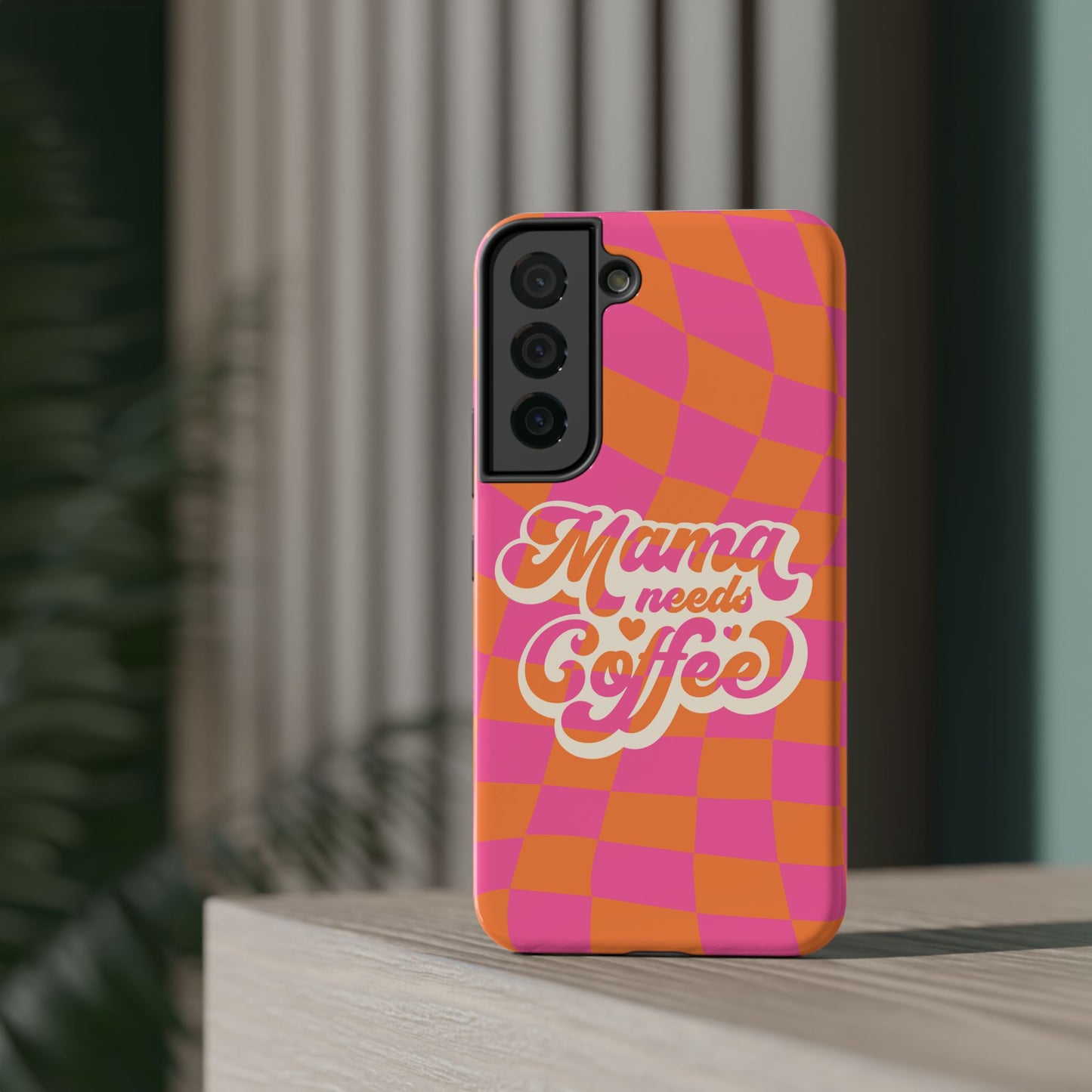 Mama Needs Coffee Impact-Resistant Phone Case