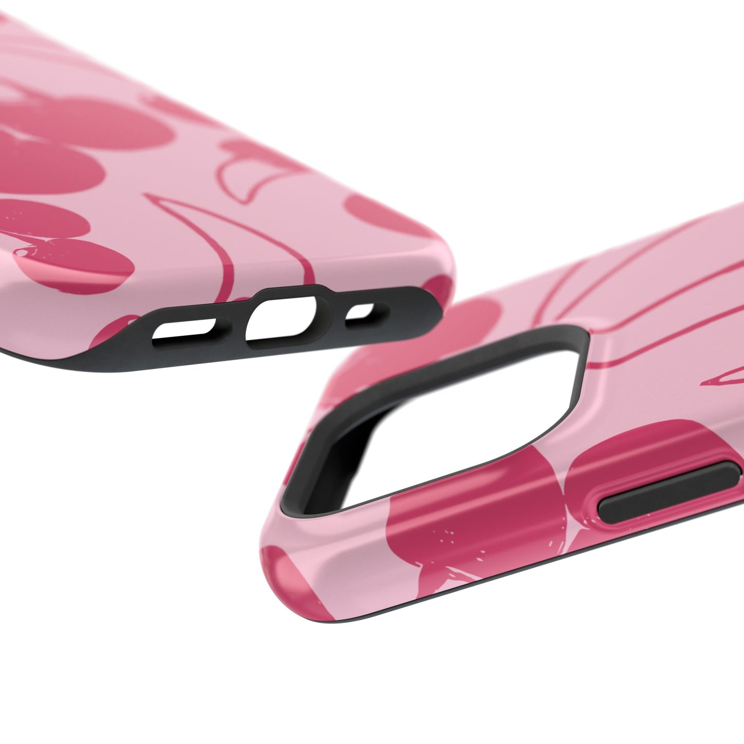 Pink Juicy Cherry Impact-Resistant Case