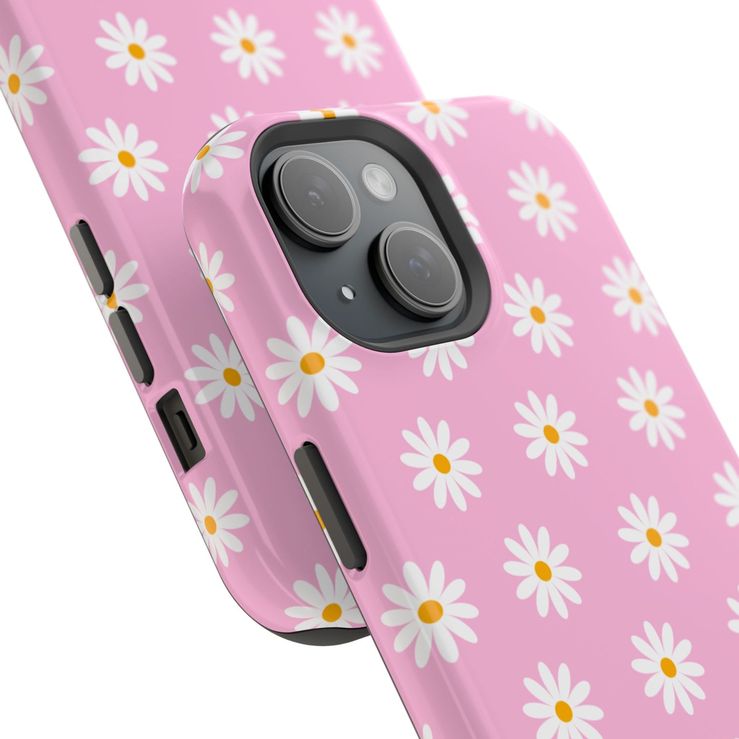 Pink Pastel Flora Impact-Resistant Phone Case