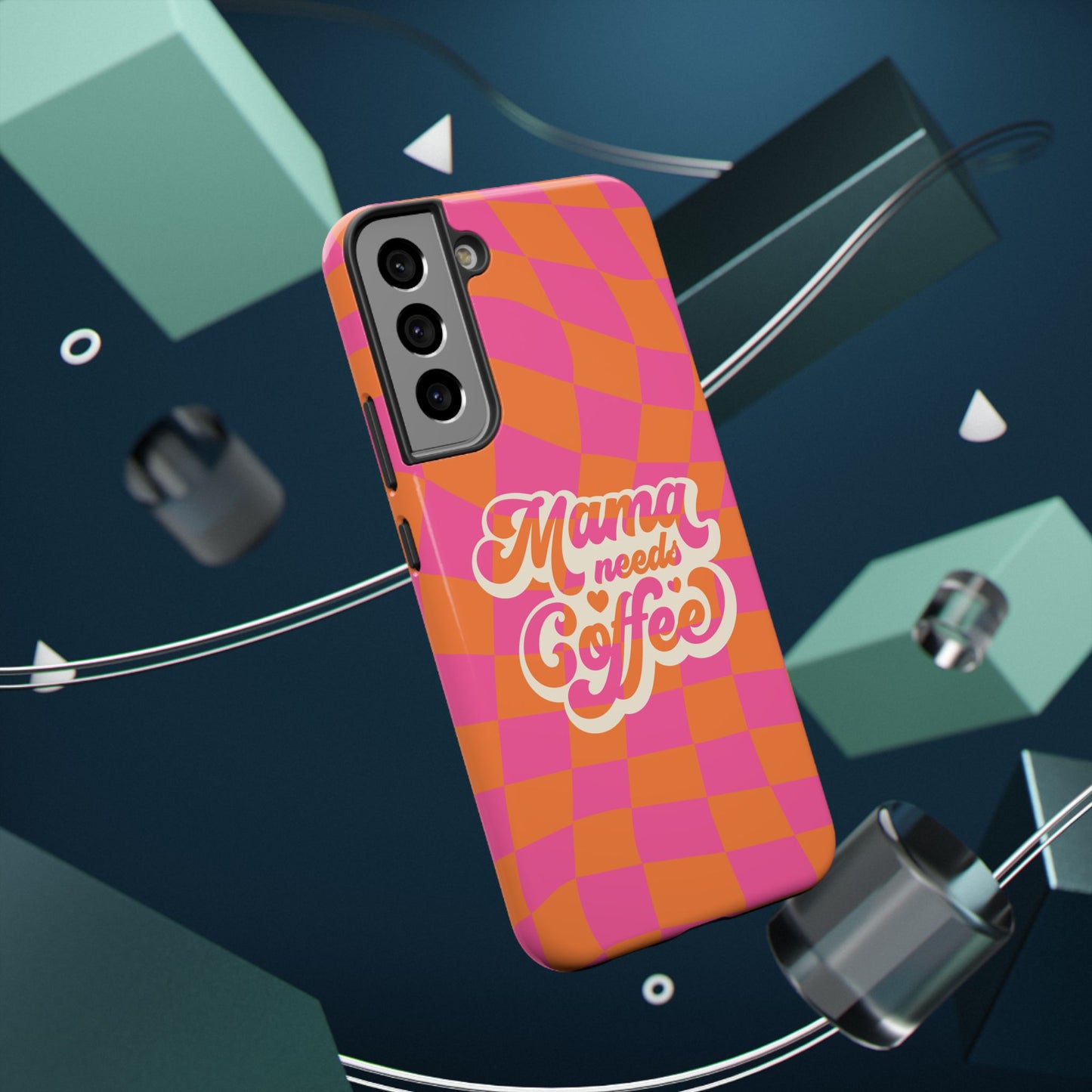 Mama Needs Coffee Impact-Resistant Phone Case