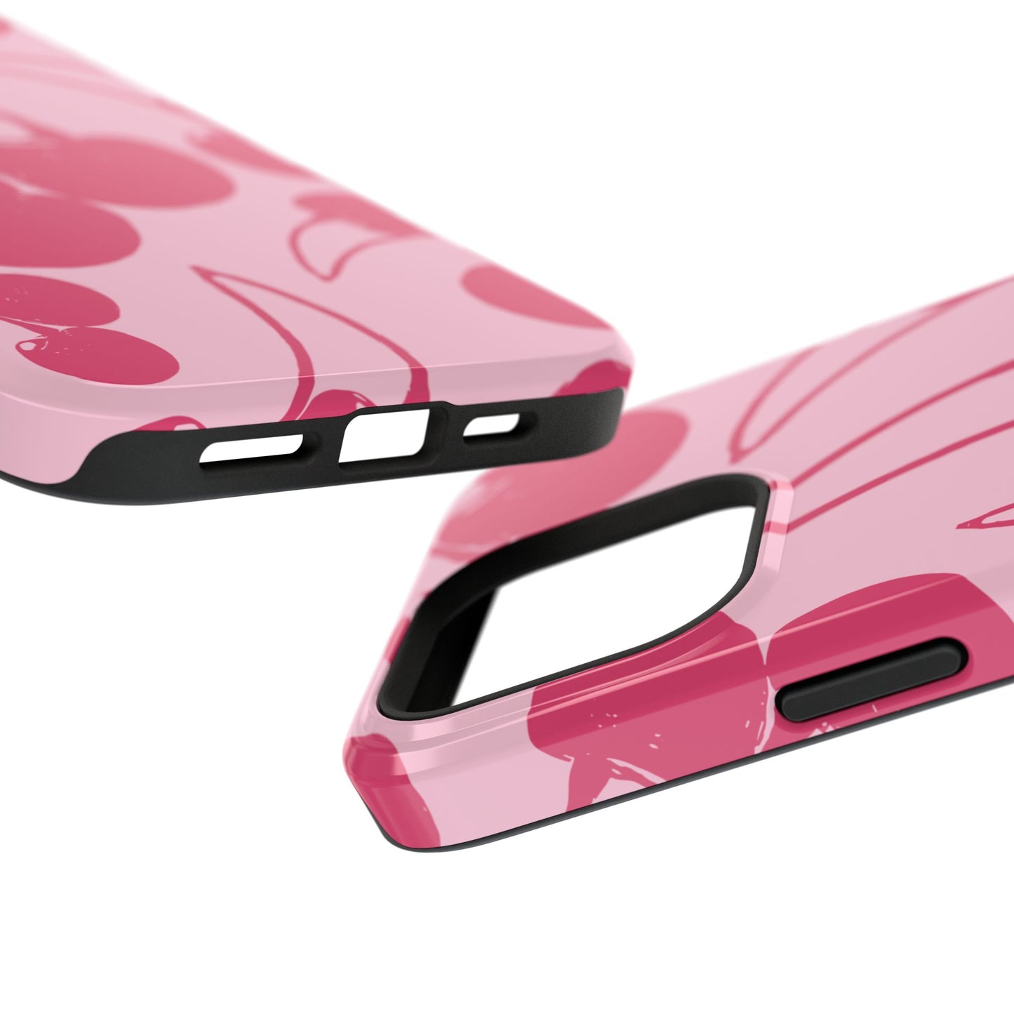 Pink Juicy Cherry Impact-Resistant Case