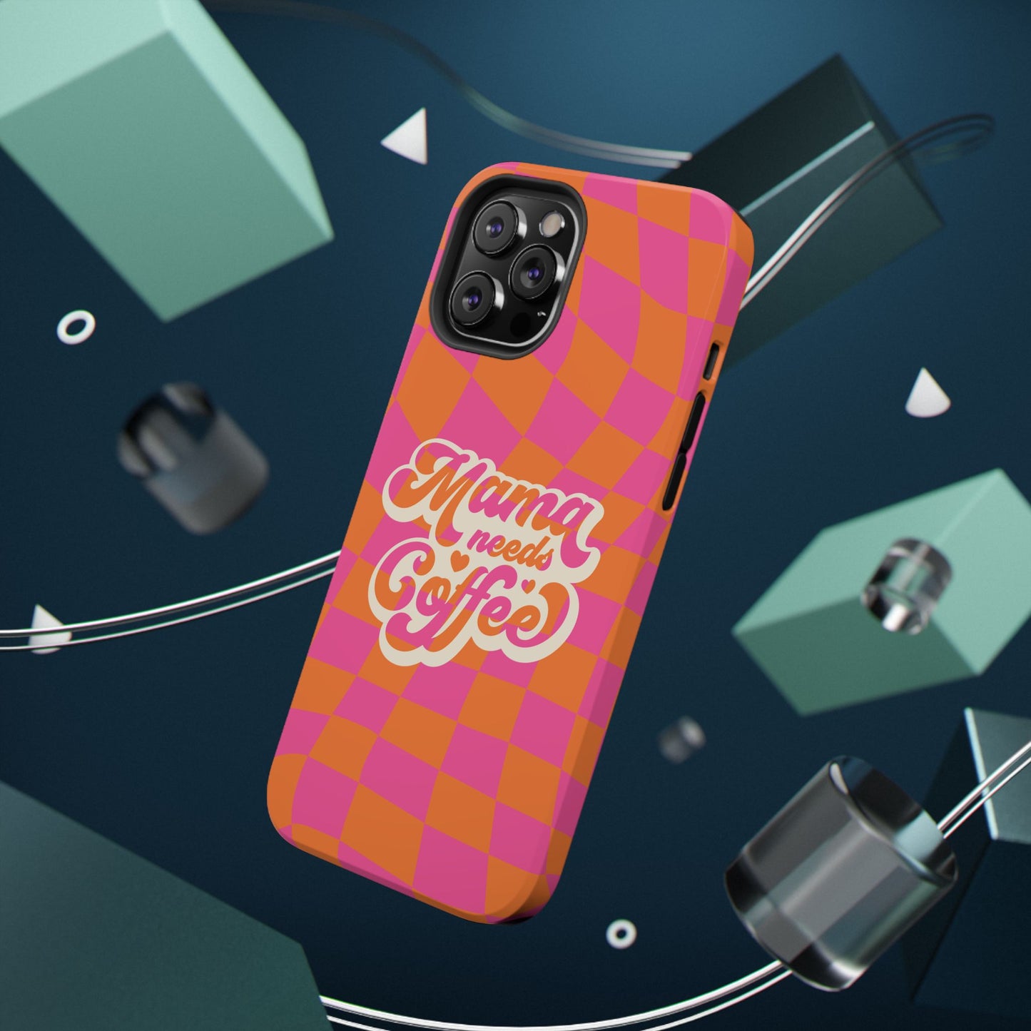 Mama Needs Coffee Impact-Resistant Phone Case