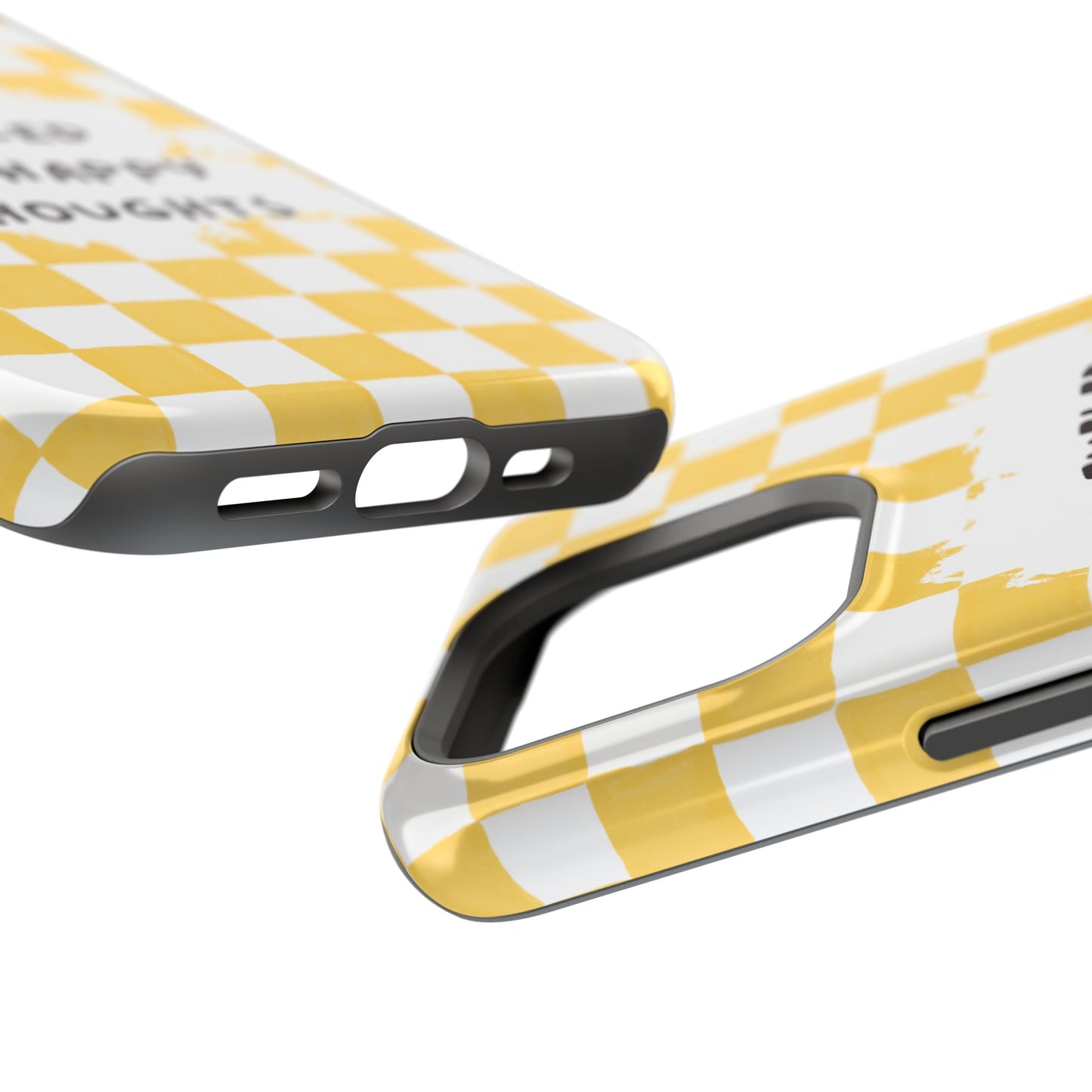 Fueled By Happy Thoughts Impact-Resistant Phone Case