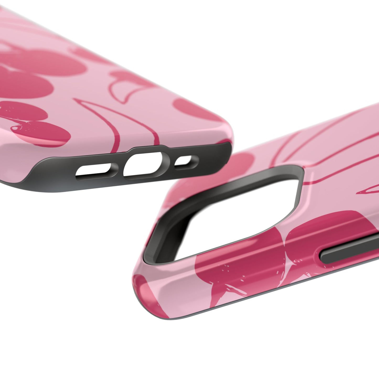 Pink Juicy Cherry Impact-Resistant Case