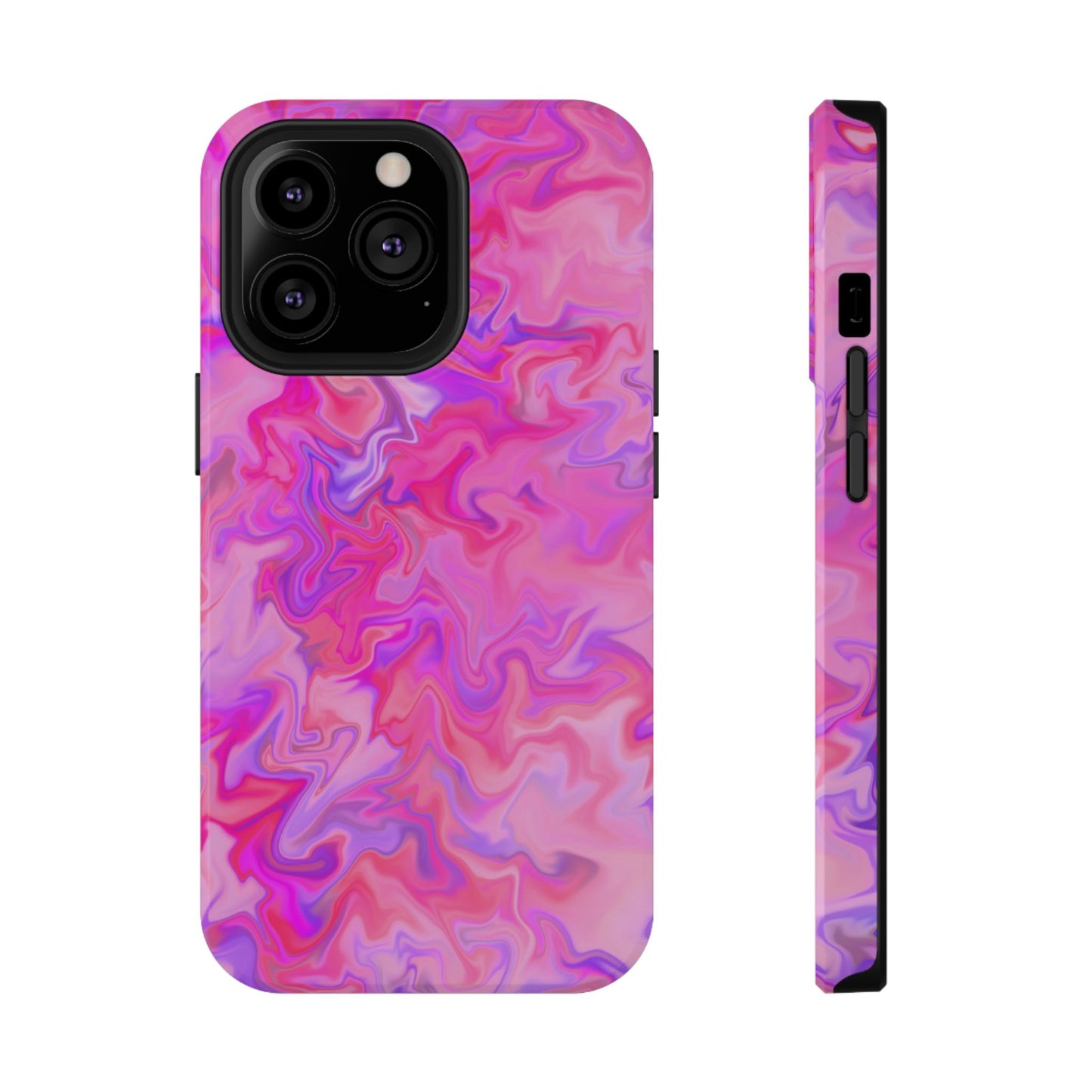 Hot Pink Fantasy Impact-Resistant Phone Case