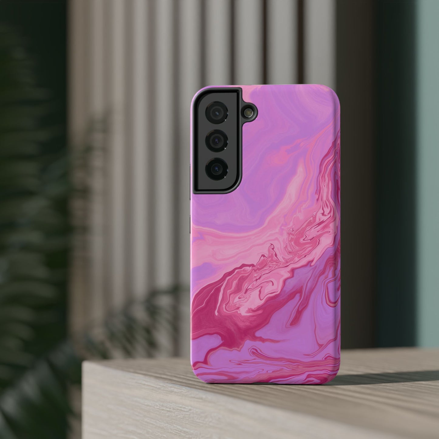 Pink Sunset Impact-Resistant Phone Case