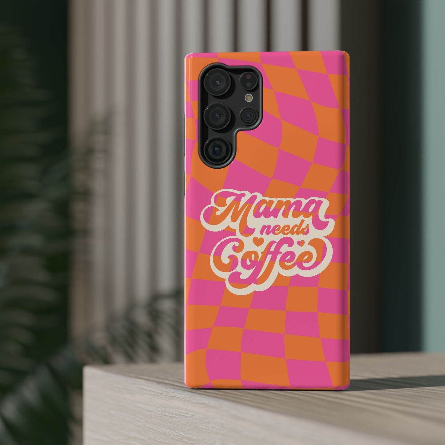 Mama Needs Coffee Impact-Resistant Phone Case