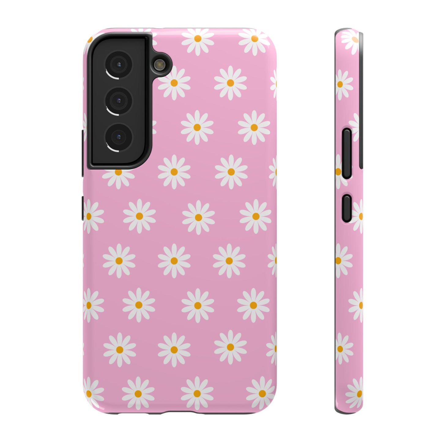 Pink Pastel Flora Impact-Resistant Phone Case