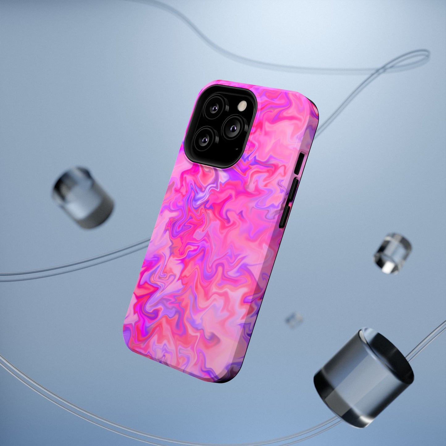 Hot Pink Fantasy Impact-Resistant Phone Case