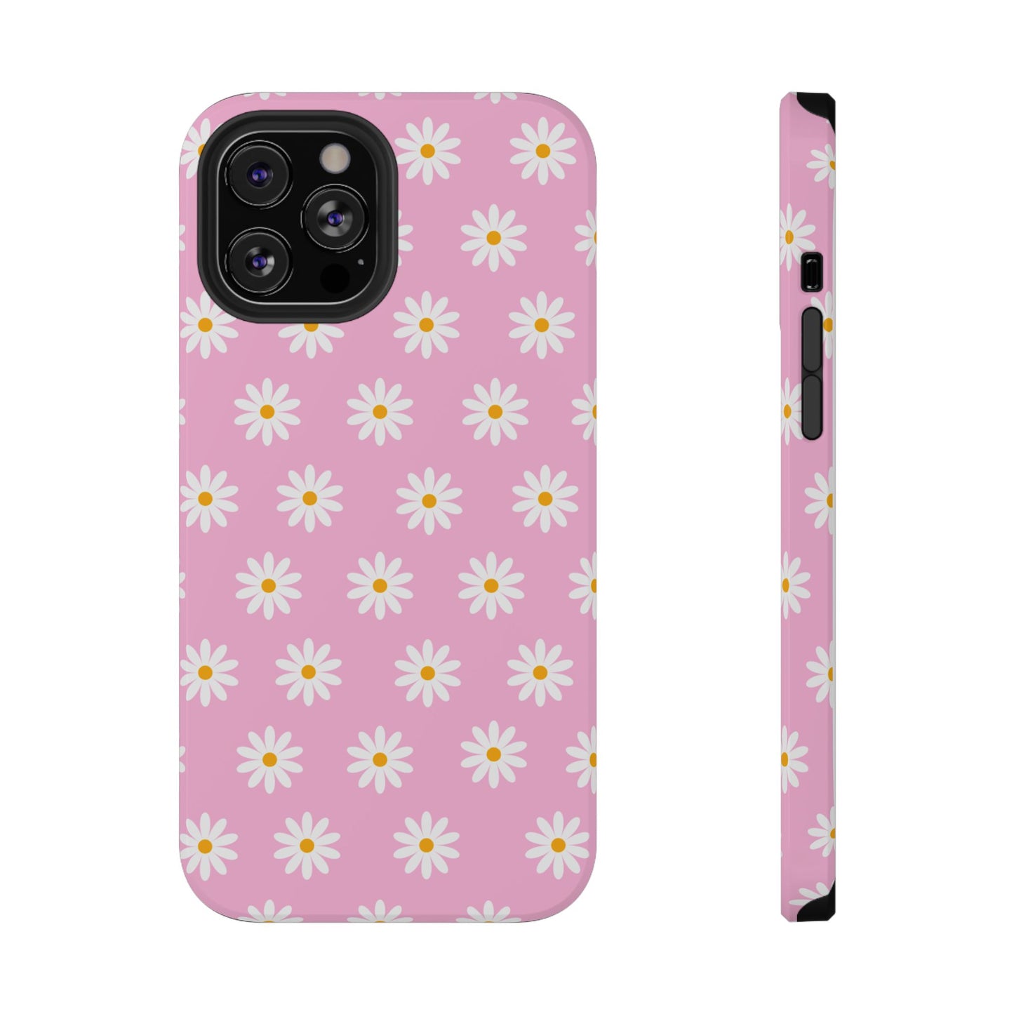 Pink Pastel Flora Impact-Resistant Phone Case