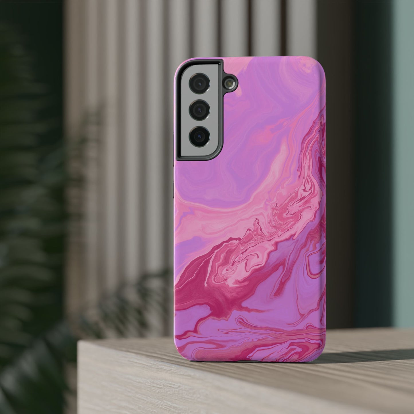 Pink Sunset Impact-Resistant Phone Case