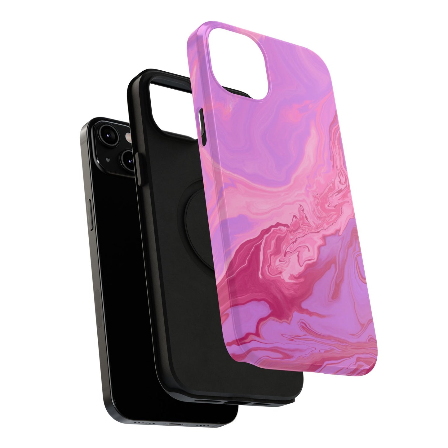 Pink Sunset Impact-Resistant Phone Case