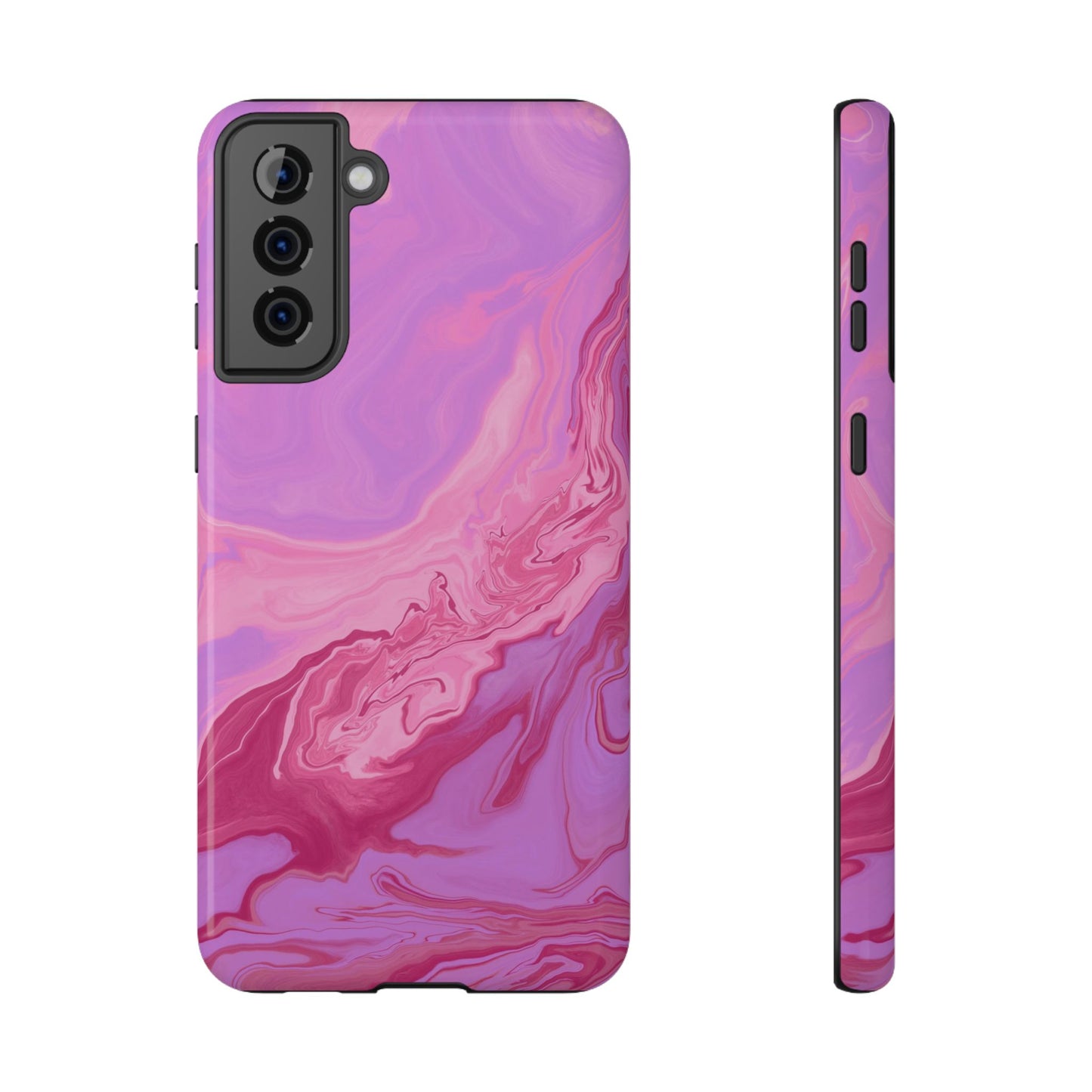 Pink Sunset Impact-Resistant Phone Case