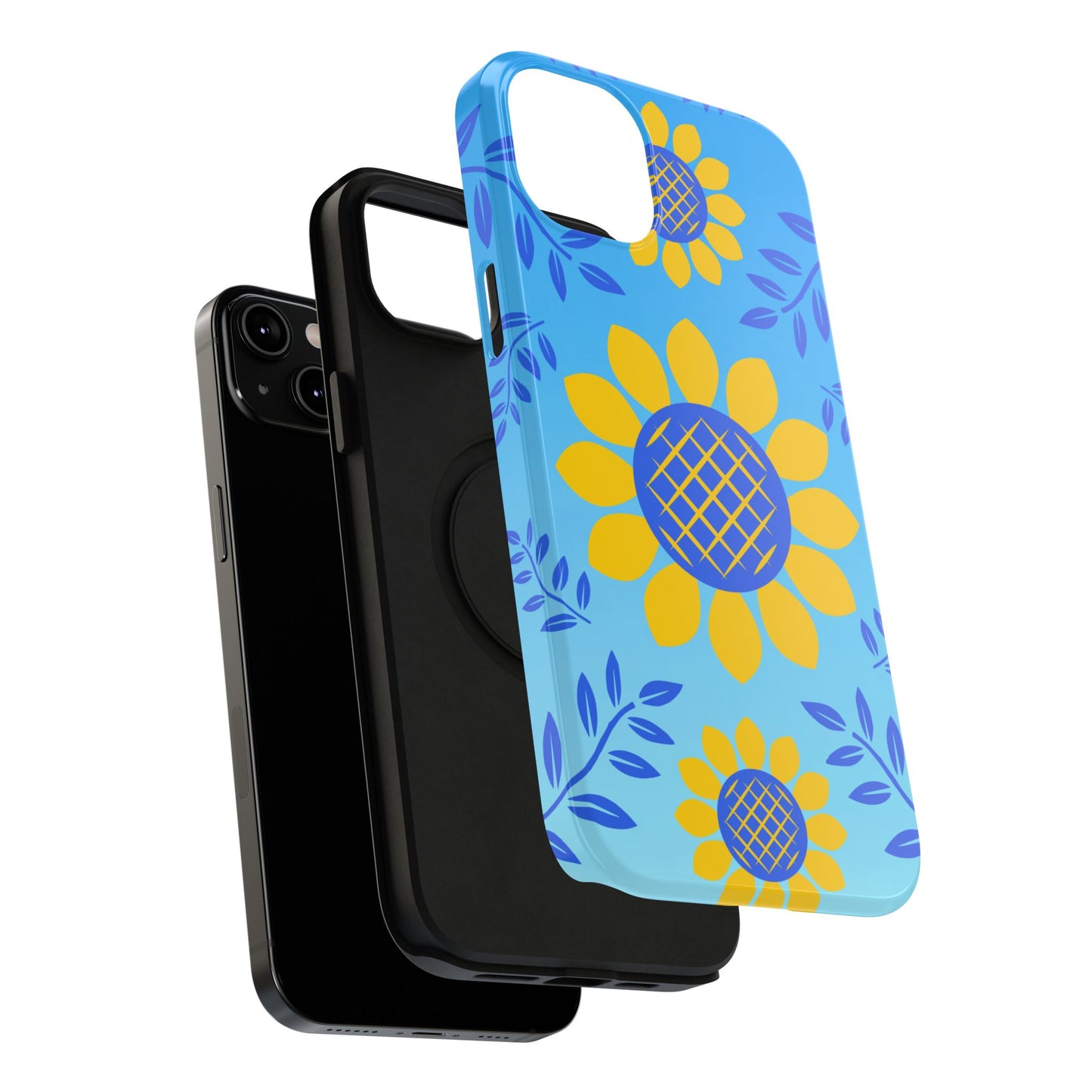 Sunflower Love Impact-Resistant Phone Case