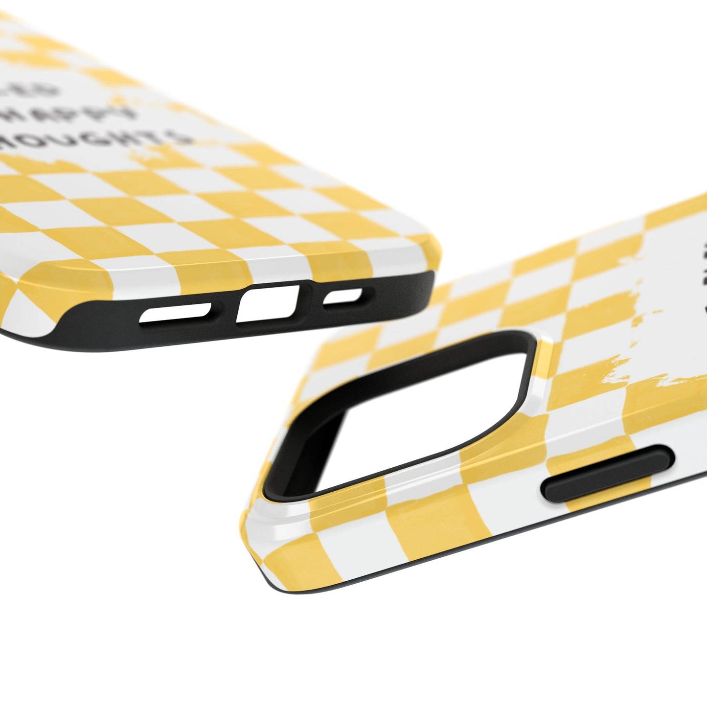 Fueled By Happy Thoughts Impact-Resistant Phone Case
