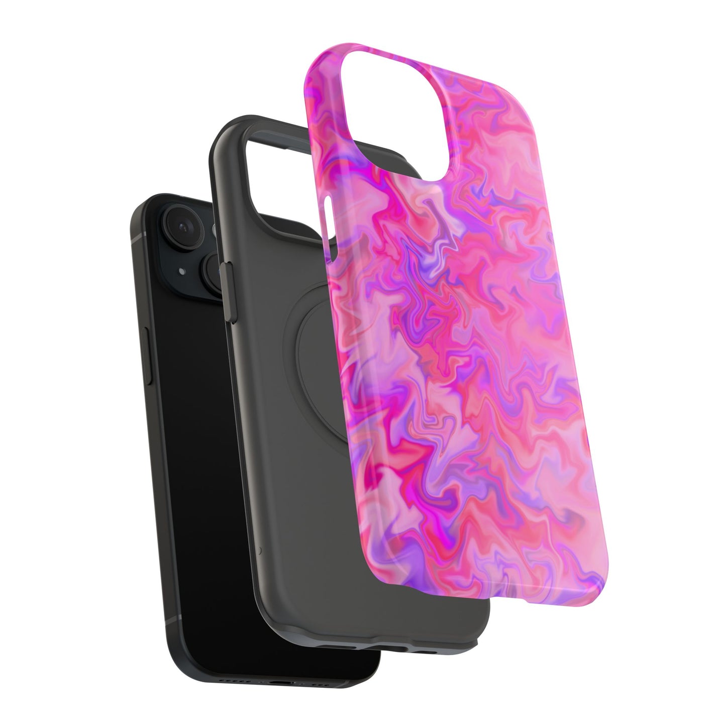 Hot Pink Fantasy Impact-Resistant Phone Case