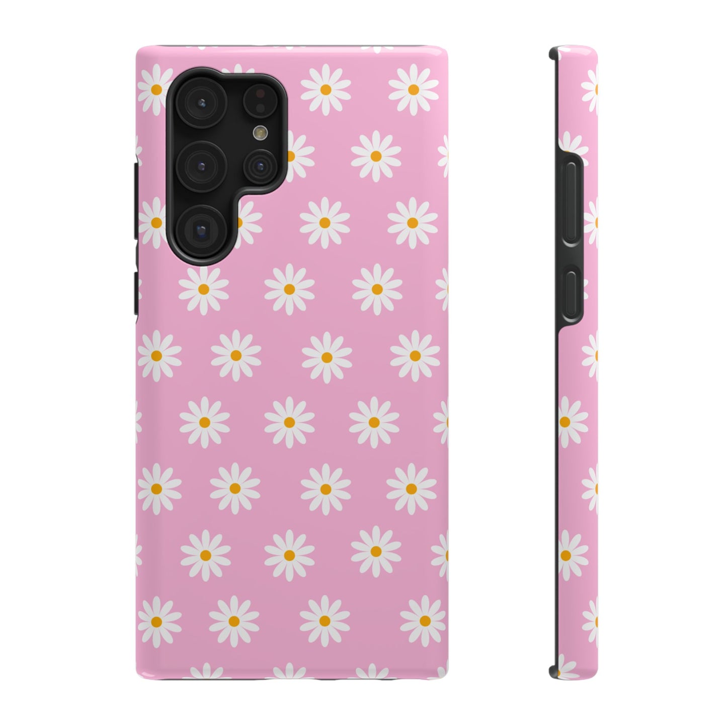Pink Pastel Flora Impact-Resistant Phone Case