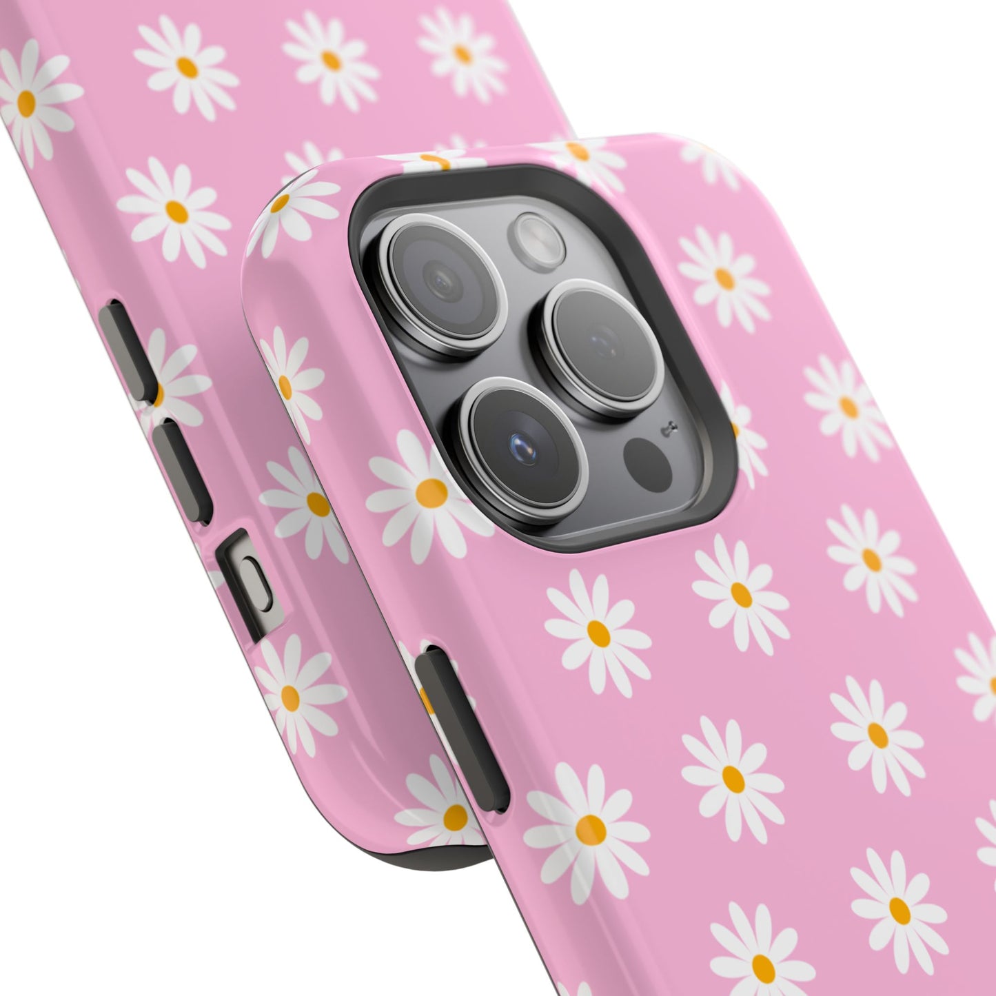 Pink Pastel Flora Impact-Resistant Phone Case