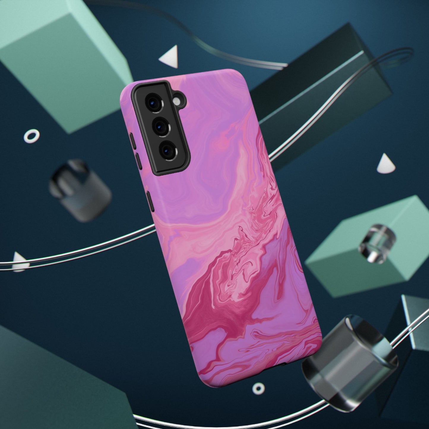 Pink Sunset Impact-Resistant Phone Case