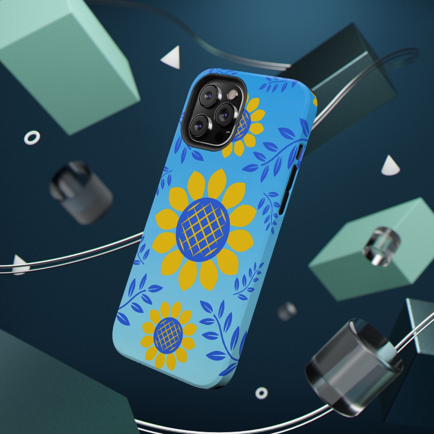 Sunflower Love Impact-Resistant Phone Case