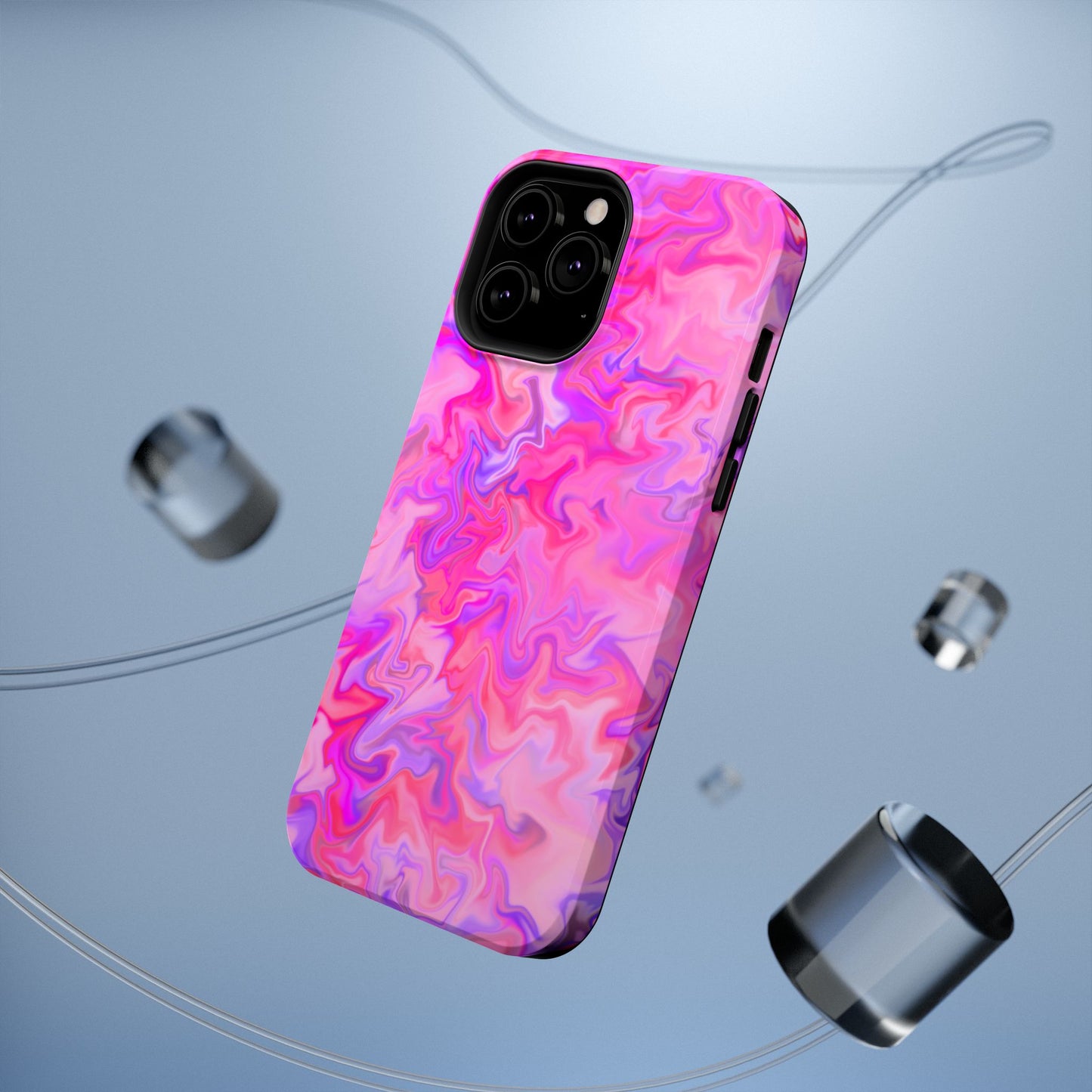 Hot Pink Fantasy Impact-Resistant Phone Case