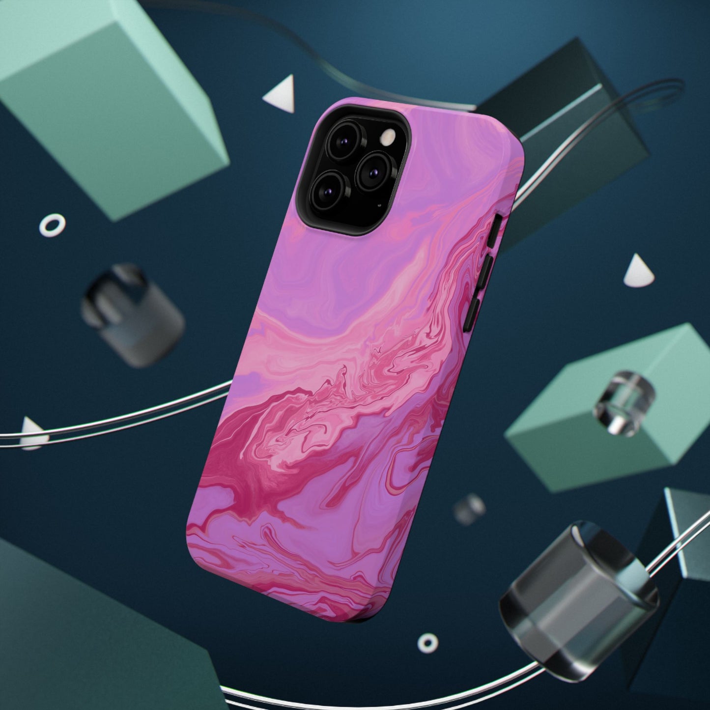 Pink Sunset Impact-Resistant Phone Case