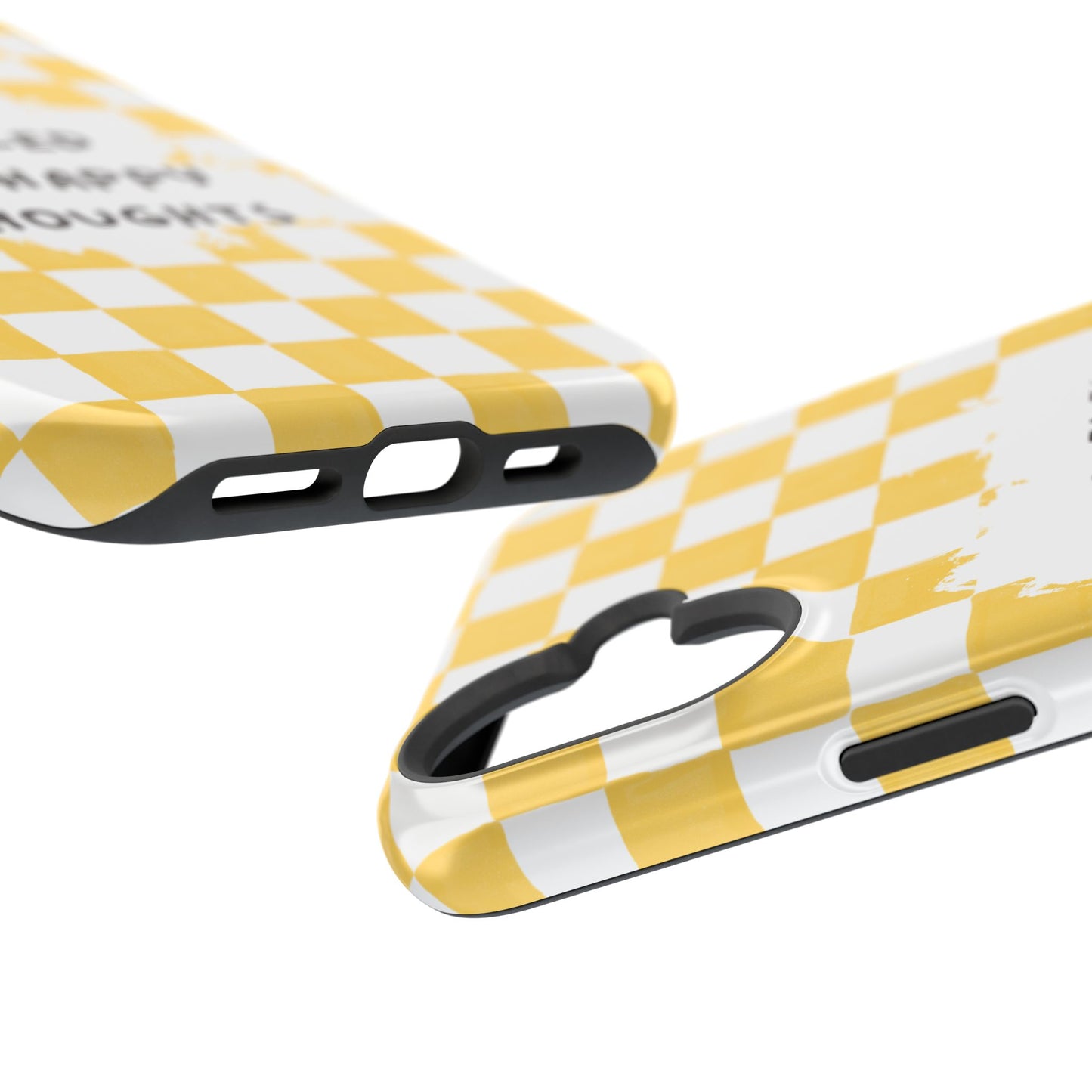 Fueled By Happy Thoughts Impact-Resistant Phone Case