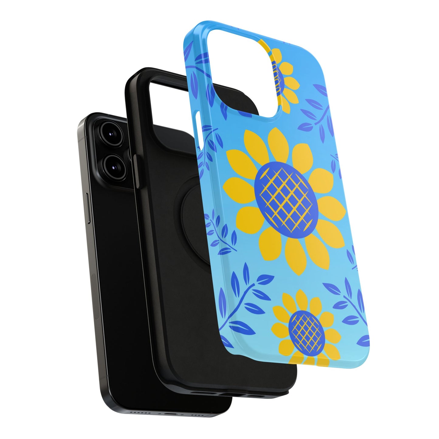 Sunflower Love Impact-Resistant Phone Case