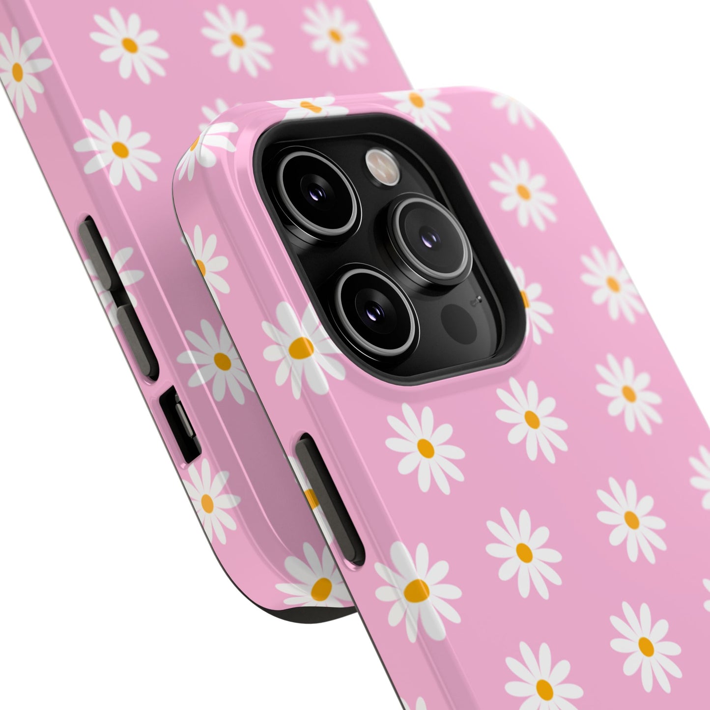 Pink Pastel Flora Impact-Resistant Phone Case