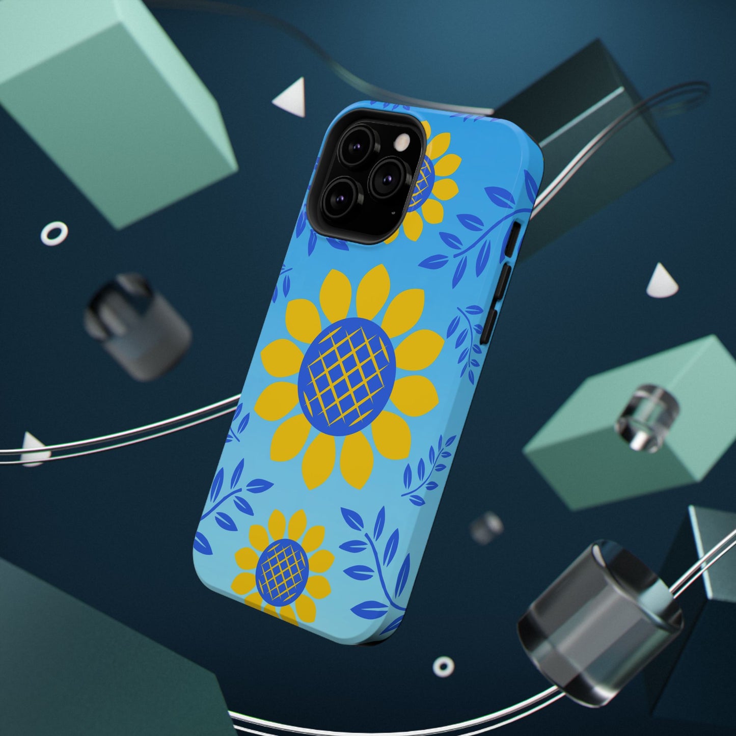 Sunflower Love Impact-Resistant Phone Case