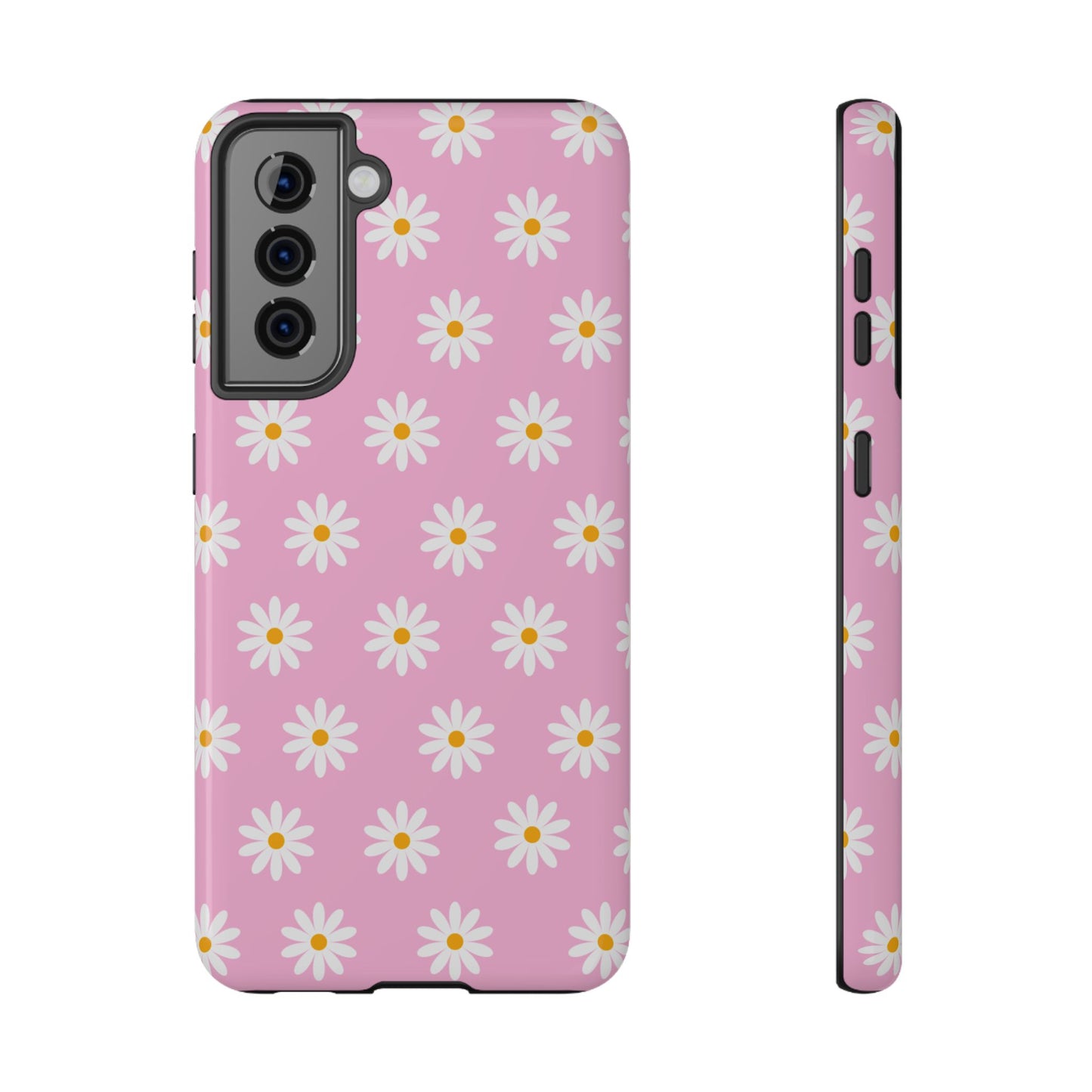 Pink Pastel Flora Impact-Resistant Phone Case