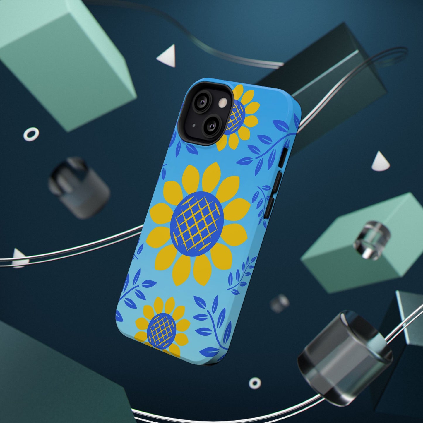 Sunflower Love Impact-Resistant Phone Case