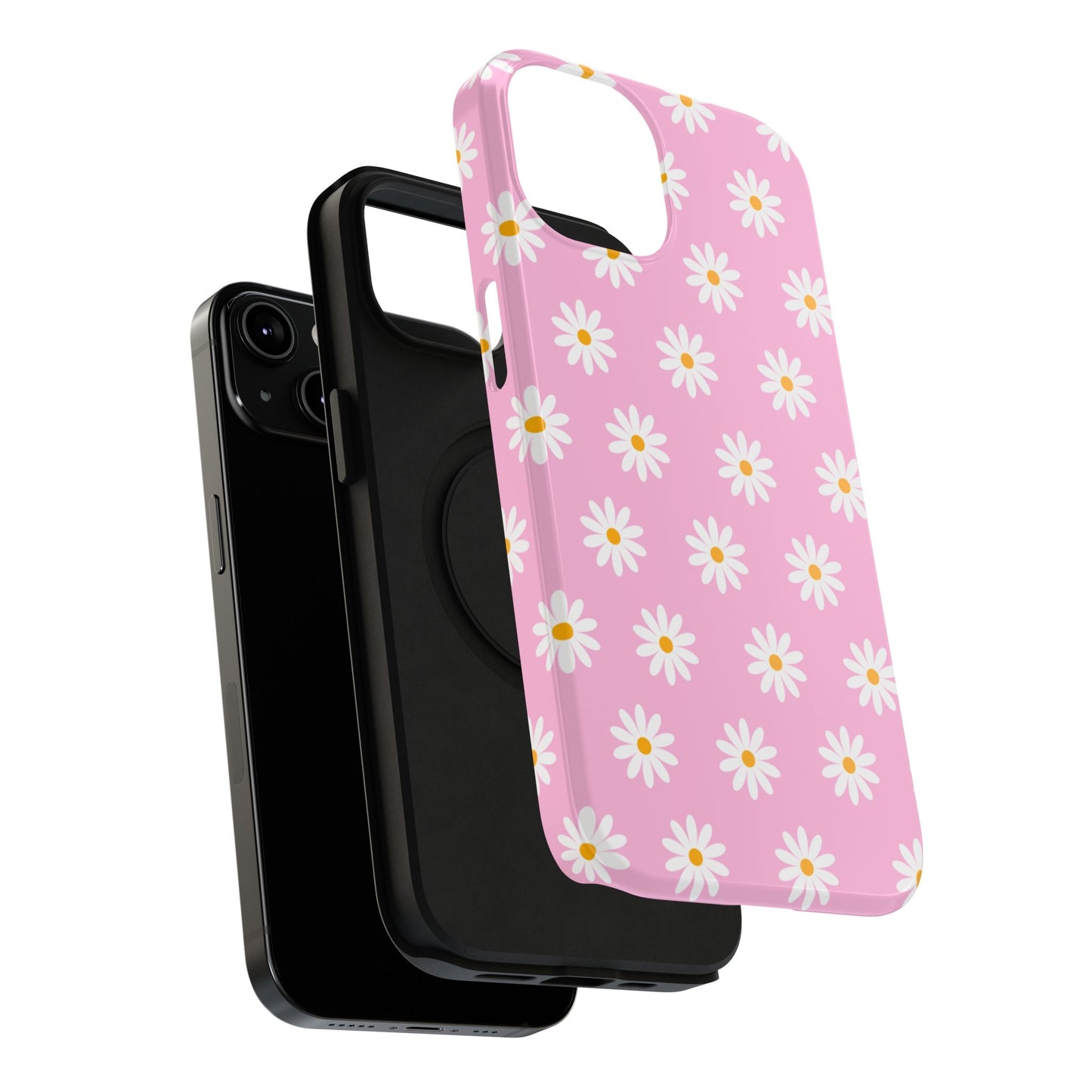 Pink Pastel Flora Impact-Resistant Phone Case