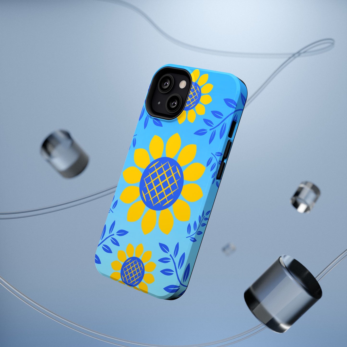Sunflower Love Impact-Resistant Phone Case