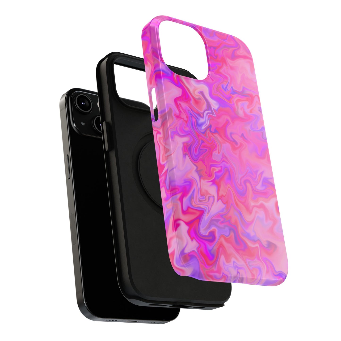 Hot Pink Fantasy Impact-Resistant Phone Case