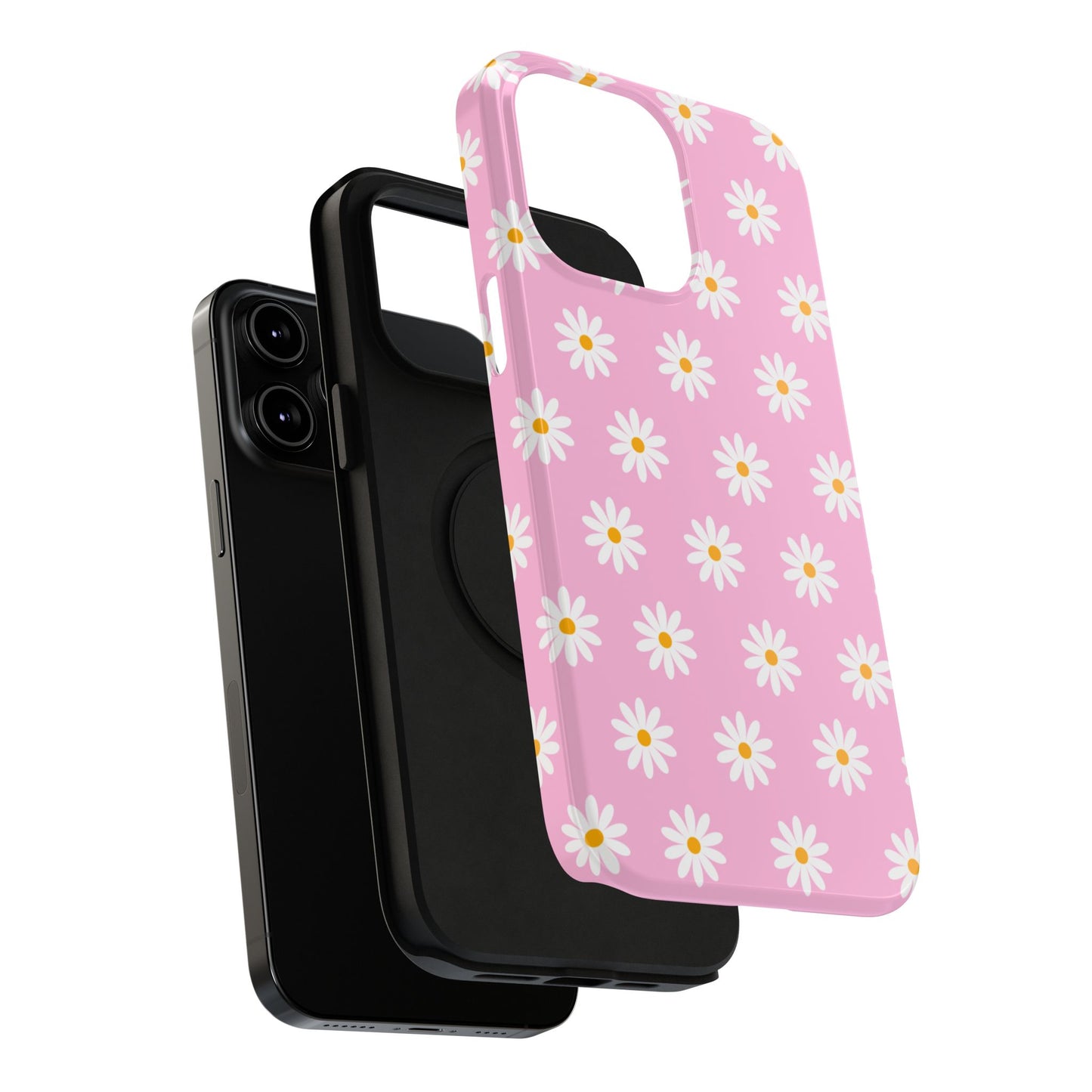 Pink Pastel Flora Impact-Resistant Phone Case