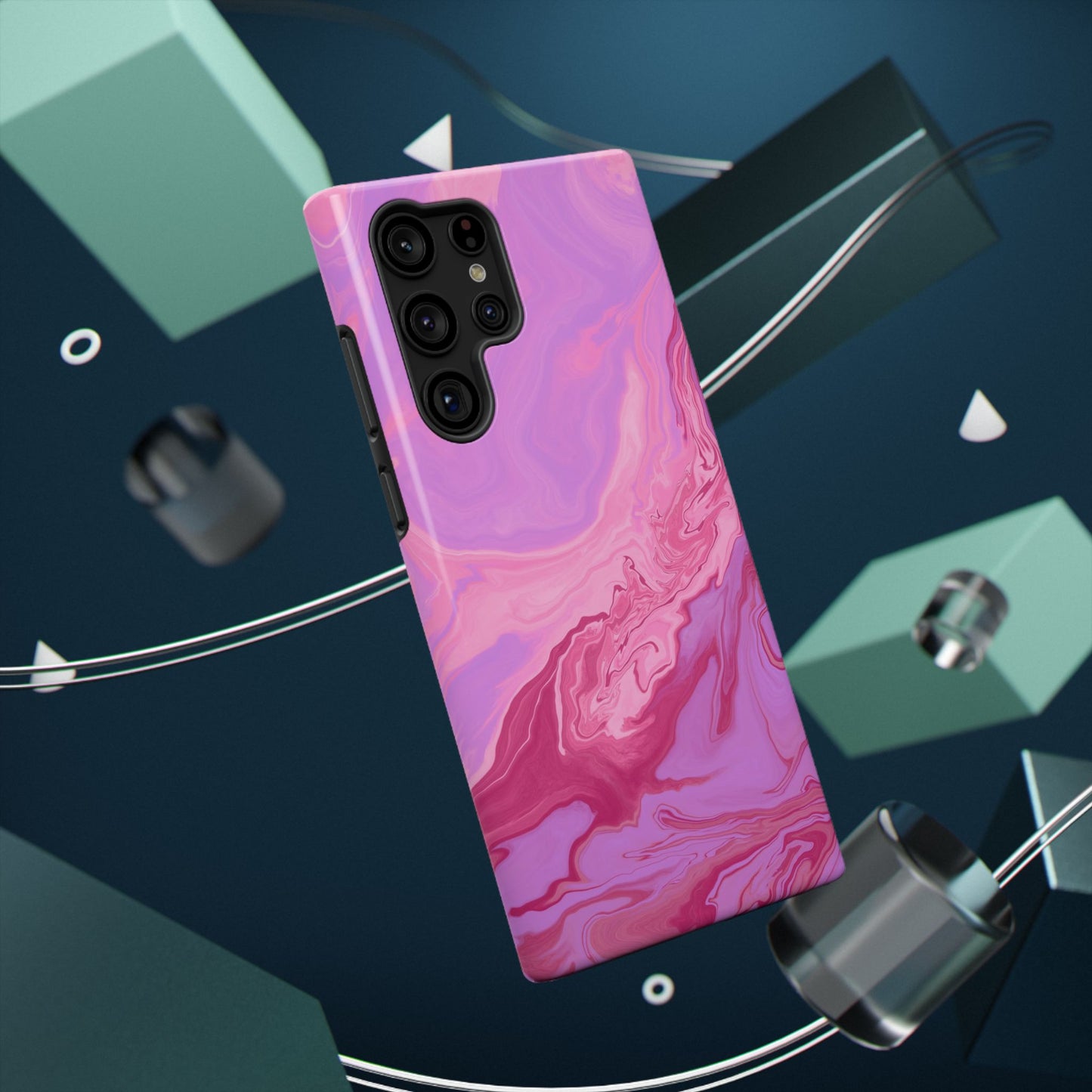 Pink Sunset Impact-Resistant Phone Case