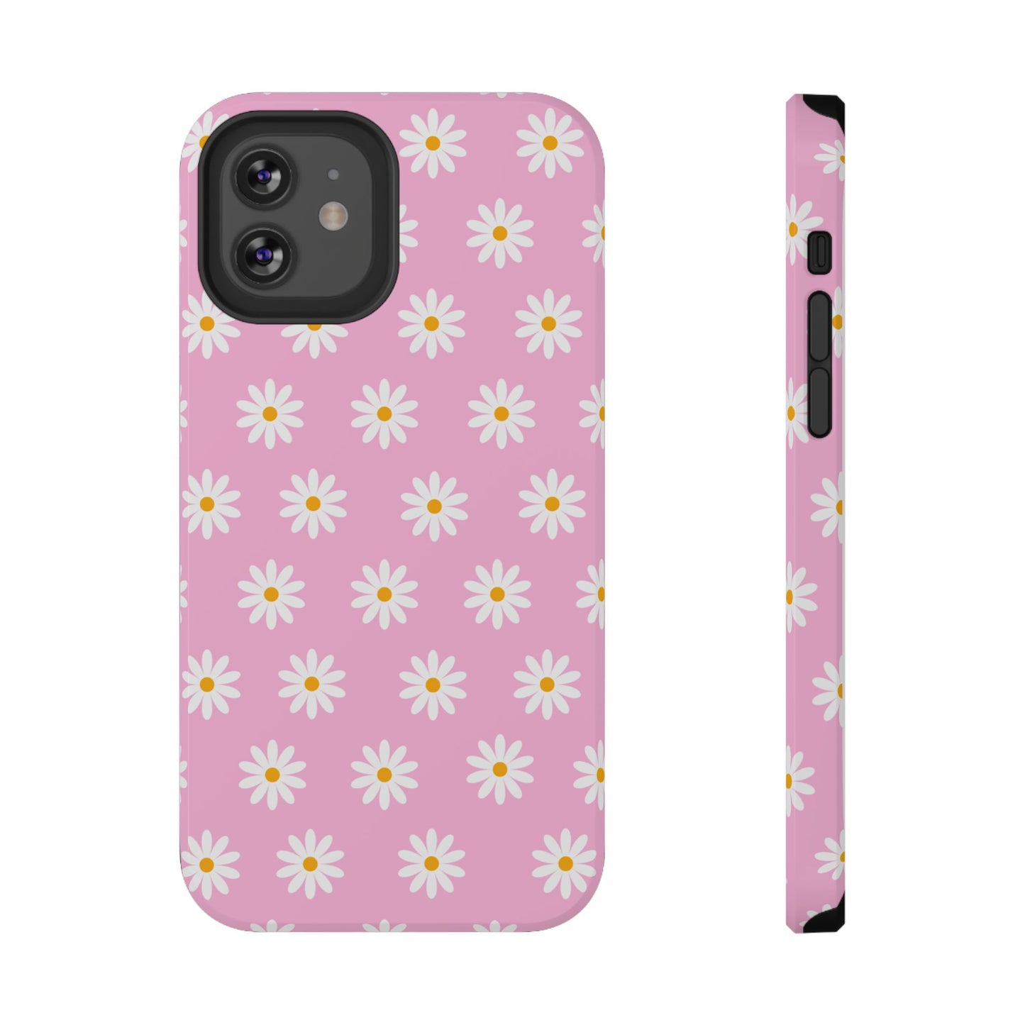 Pink Pastel Flora Impact-Resistant Phone Case