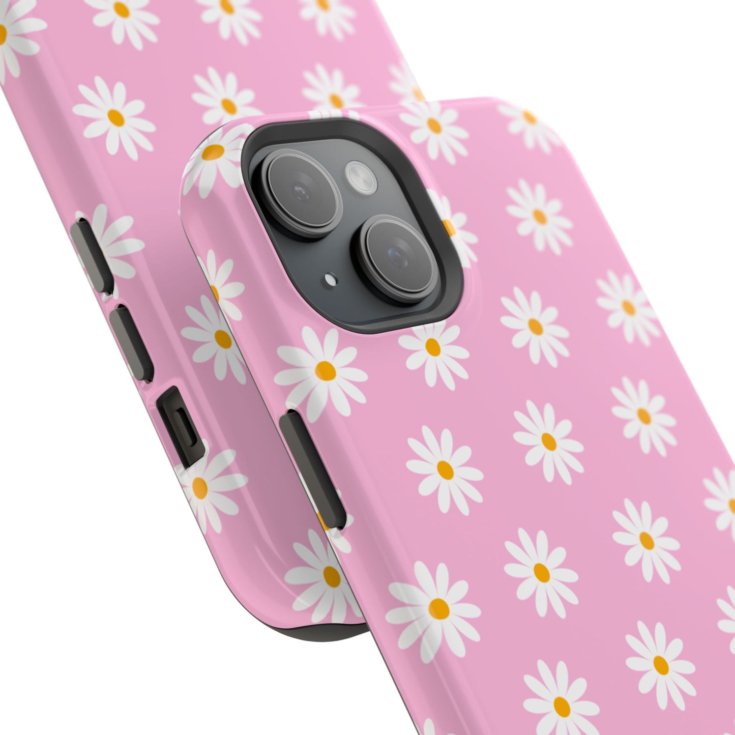 Pink Pastel Flora Impact-Resistant Phone Case
