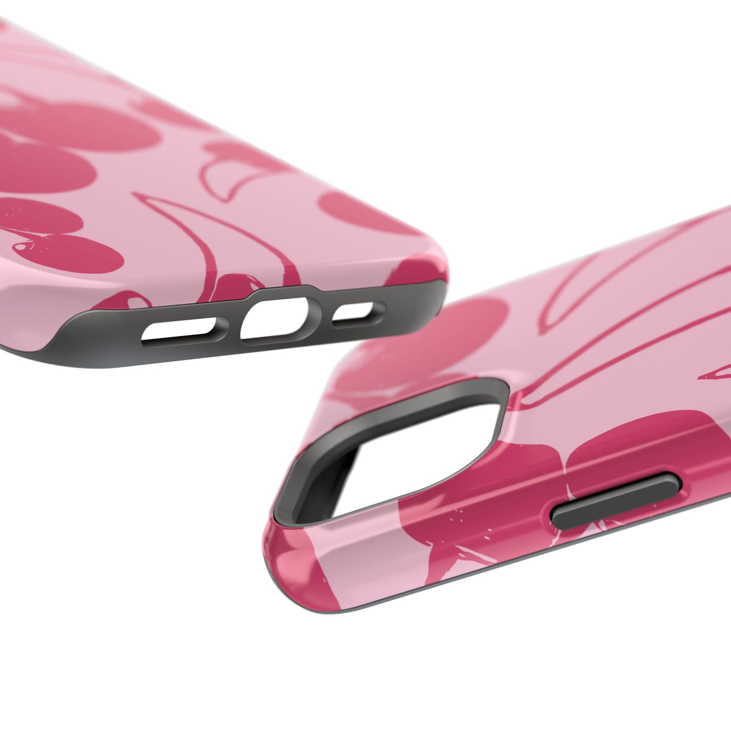 Pink Juicy Cherry Impact-Resistant Case