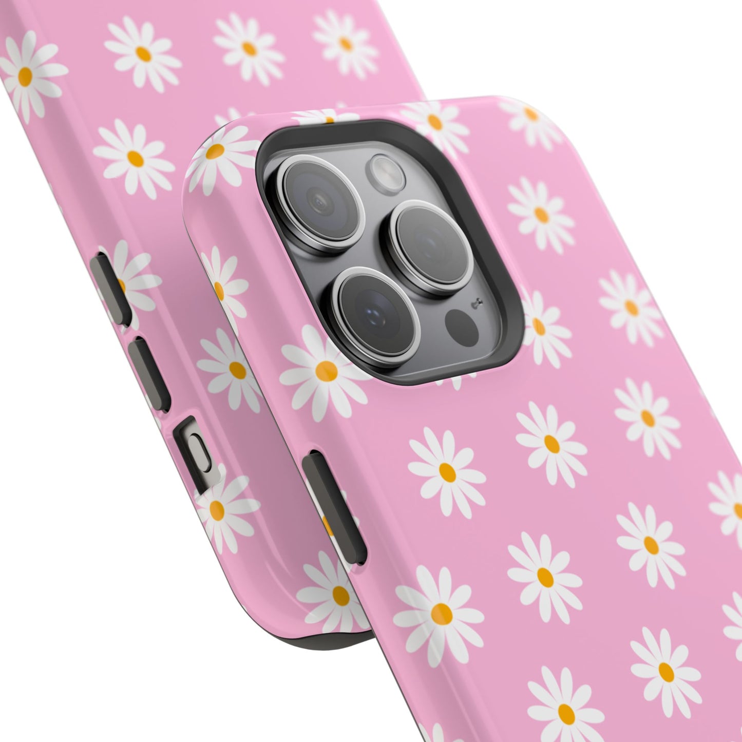 Pink Pastel Flora Impact-Resistant Phone Case