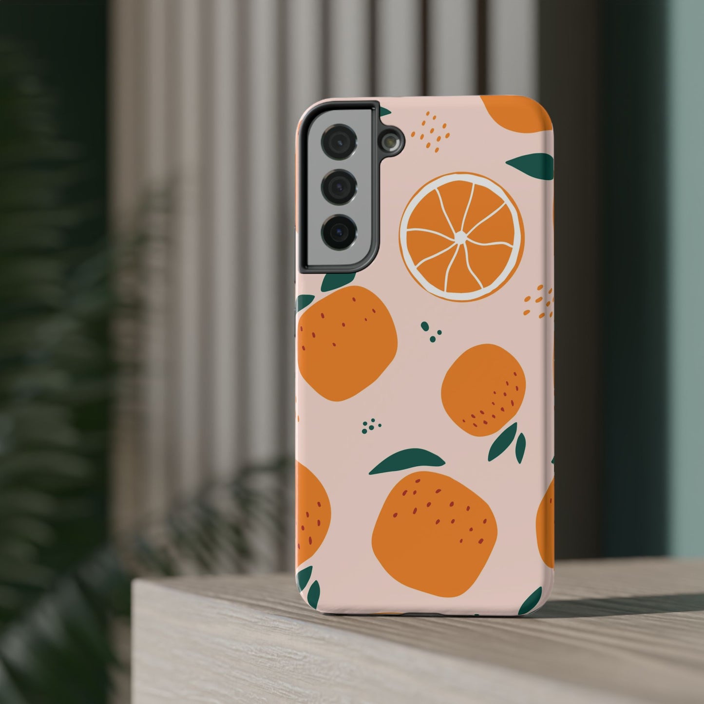 Summer Citrus Impact-Resistant Phone Case